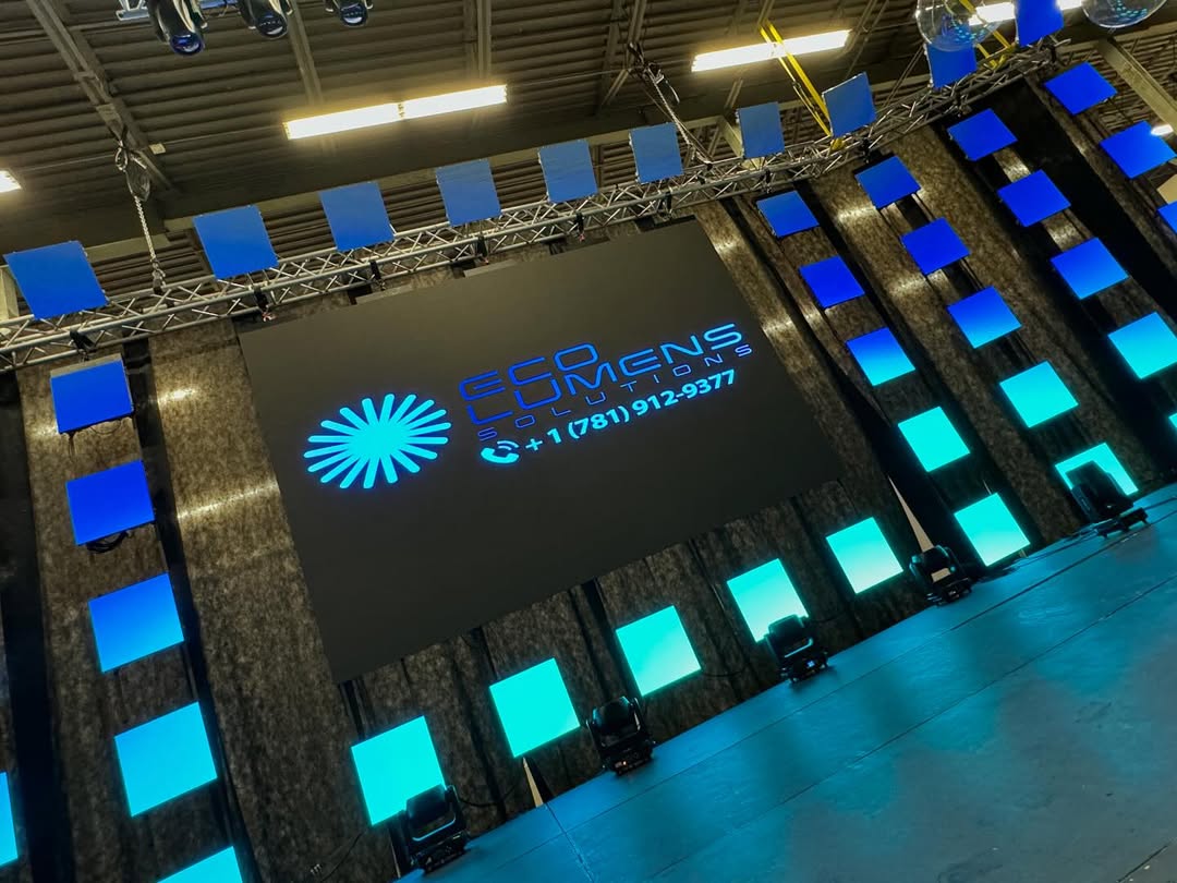 Locação de painéis LED Ecolumens